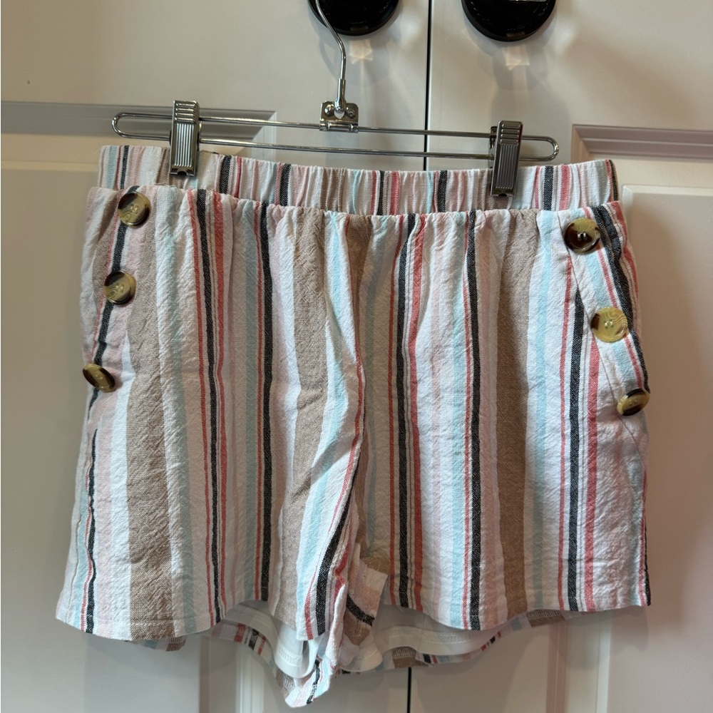 Striped shorts